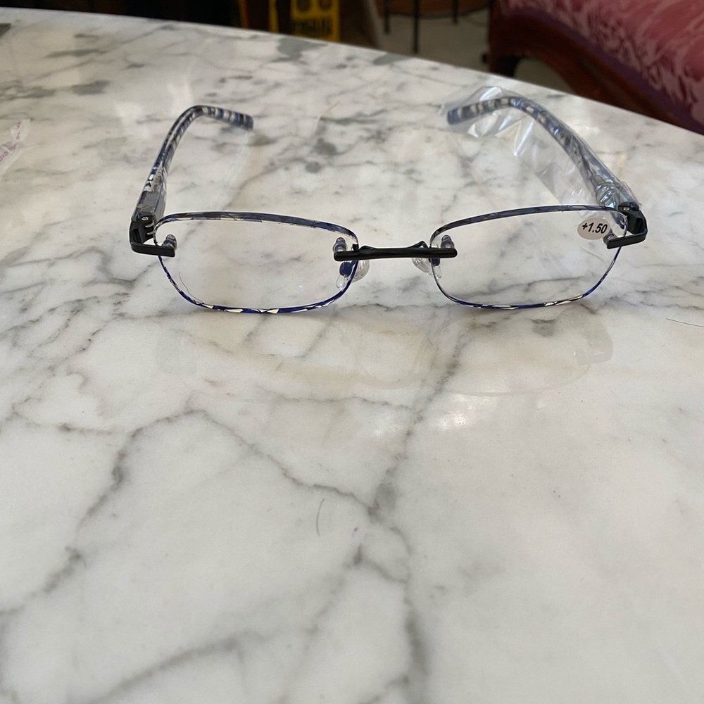 3 pack Rimless Reading Glasses - Picture 4 of 11